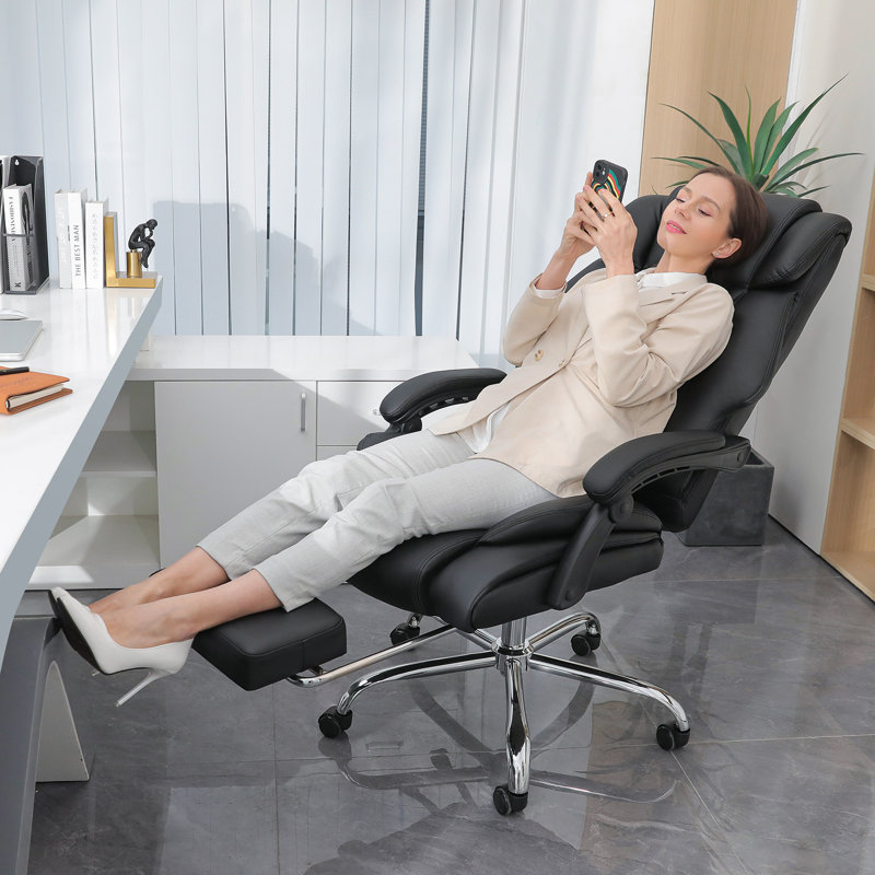 The Twillery Co.® Midcre Big and Tall Executive Office Chair High Back